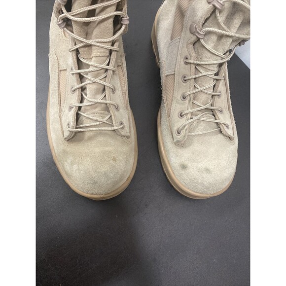 WELLCO Military Combat Boots‎  Army  Tan VIBRAM Size  11W 291/109 12-D-1053 - Picture 2 of 7